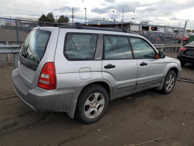 JF1SG65613H709228 - 2003 SUBARU FORESTER 2.5XS SILVER photo 3