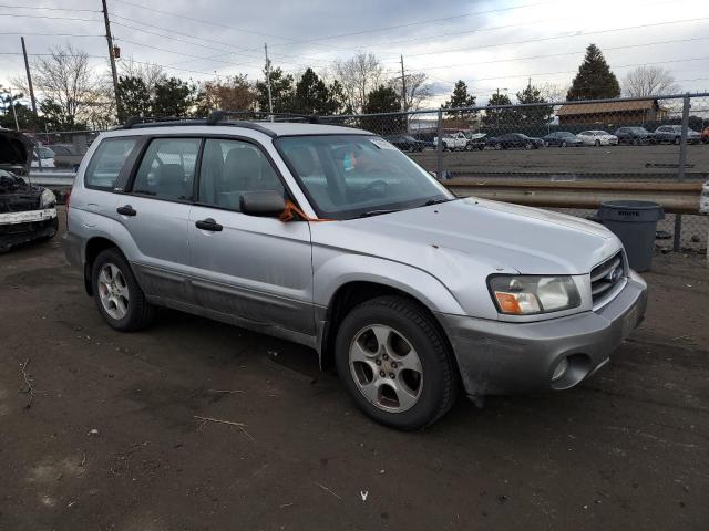 JF1SG65613H709228 - 2003 SUBARU FORESTER 2.5XS Серебристый фото 4