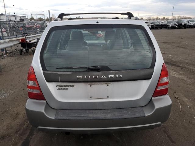 JF1SG65613H709228 - 2003 SUBARU FORESTER 2.5XS SILVER photo 6