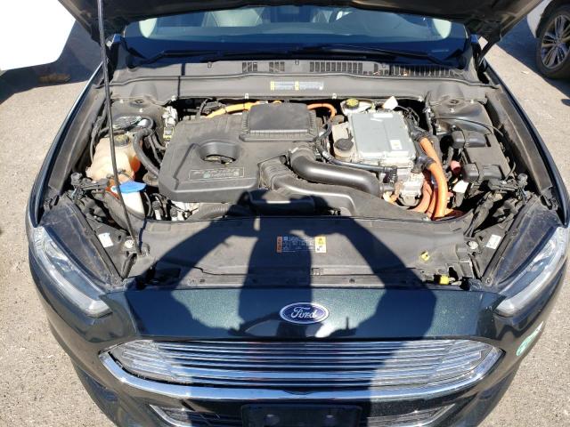 3FA6P0SU9ER122570 - 2014 FORD FUSION TITANIUM PHEV BLACK photo 11