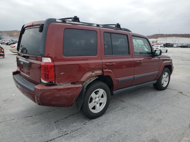 1J8HG48K47C545874 - 2007 JEEP COMMANDER RED photo 3