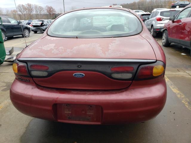 1FALP53SXTG198395 - 1996 FORD TAURUS LX RED photo 6