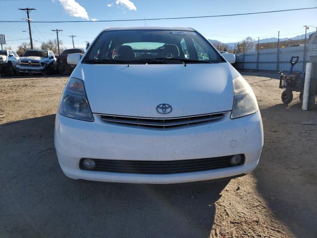 JTDKB20U097891221 - 2009 TOYOTA PRIUS WHITE photo 5