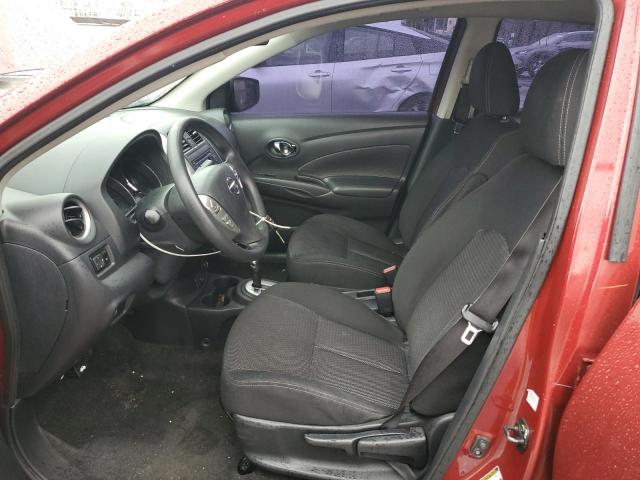 3N1CN7AP2JL855423 - 2018 NISSAN VERSA S BURGUNDY photo 7