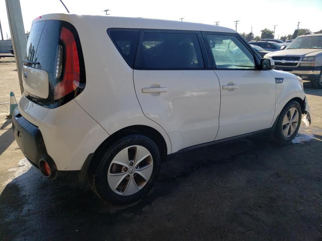 KNDJN2A24F7140859 - 2015 KIA SOUL WHITE photo 3