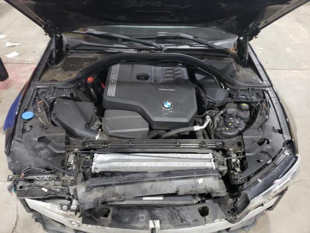 WBA5R7C58KAE82614 - 2019 BMW 330XI BLACK photo 11