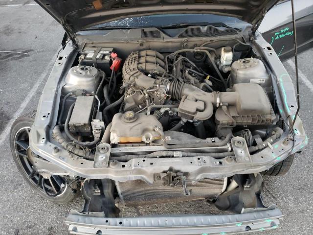 1ZVBP8AM4E5300510 - 2014 FORD MUSTANG GRAY photo 11