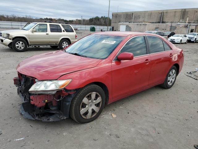 4T1BE46K67U134519 - 2007 TOYOTA CAMRY CE RED photo 1