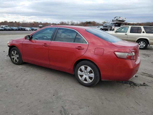 4T1BE46K67U134519 - 2007 TOYOTA CAMRY CE RED photo 2