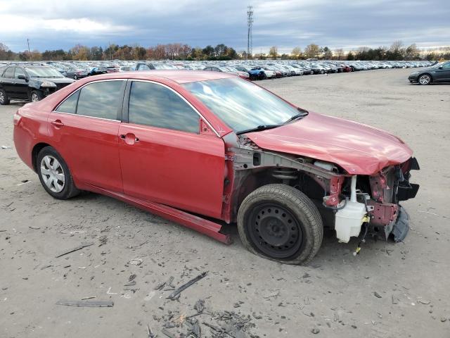 4T1BE46K67U134519 - 2007 TOYOTA CAMRY CE RED photo 4