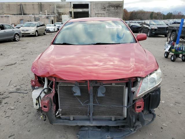 4T1BE46K67U134519 - 2007 TOYOTA CAMRY CE RED photo 5
