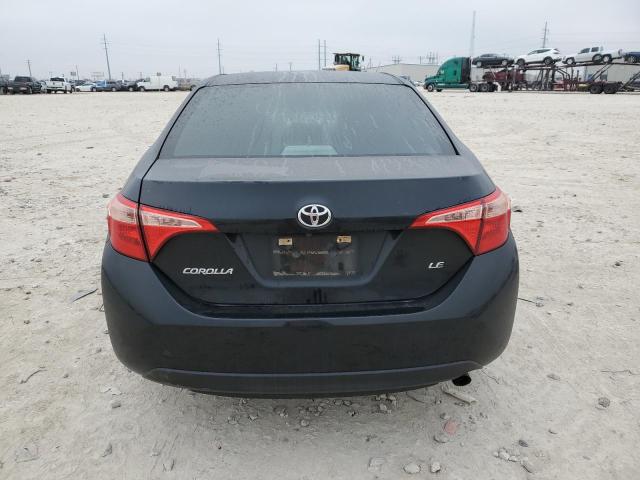 5YFBURHE7KP873349 - 2019 TOYOTA COROLLA L BLACK photo 6