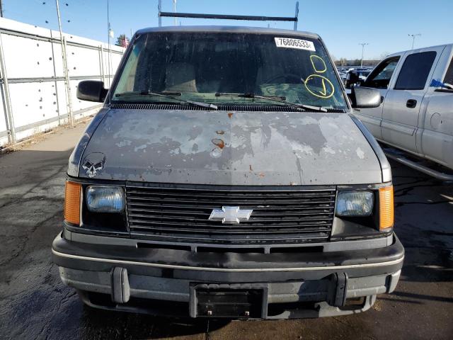 1GNDL15Z7LB166800 - 1990 CHEVROLET ASTRO CHARCOAL photo 5