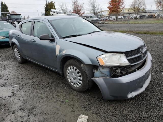 1B3LC46K68N622848 - 2008 DODGE AVENGER SE GRAY photo 4