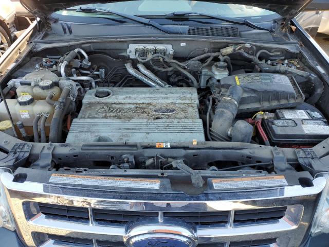 1FMCU59H38KA21962 - 2008 FORD ESCAPE HYB HEV GRAY photo 12