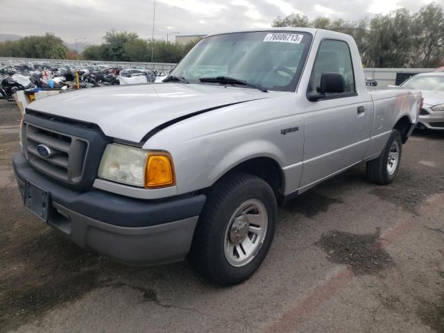 1FTYR10D84PA37957 - 2004 FORD RANGER SILVER photo 1