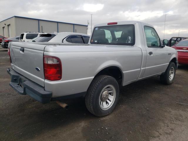 1FTYR10D84PA37957 - 2004 FORD RANGER SILVER photo 3