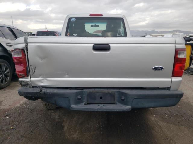 1FTYR10D84PA37957 - 2004 FORD RANGER SILVER photo 6