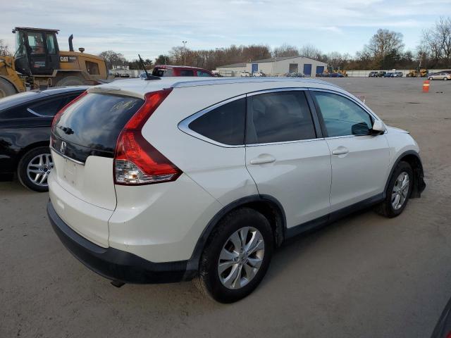 5J6RM3H72EL041843 - 2014 HONDA CR-V EXL WHITE photo 3