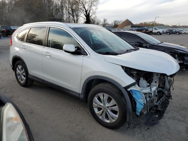 5J6RM3H72EL041843 - 2014 HONDA CR-V EXL WHITE photo 4