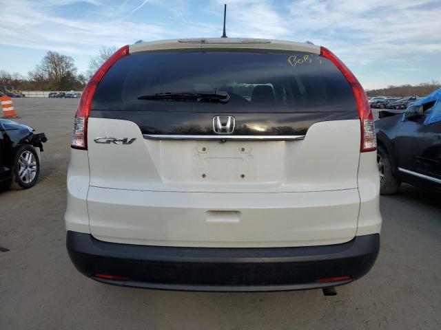 5J6RM3H72EL041843 - 2014 HONDA CR-V EXL WHITE photo 6