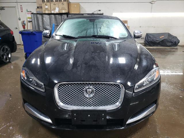 SAJWA0HE6DMS62015 - 2013 JAGUAR XF SUPERCHARGED BLACK photo 5