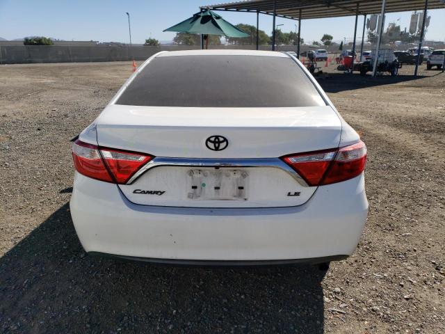 4T4BF1FKXFR448898 - 2015 TOYOTA CAMRY LE WHITE photo 6