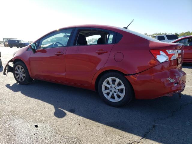 KNADM4A34H6027083 - 2017 KIA RIO LX RED photo 2