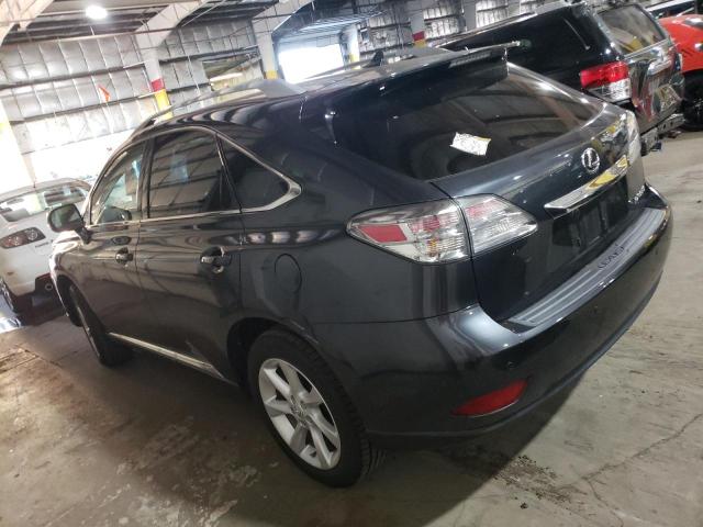 2T2BK1BAXBC115823 - 2011 LEXUS RX 350 GRAY photo 2