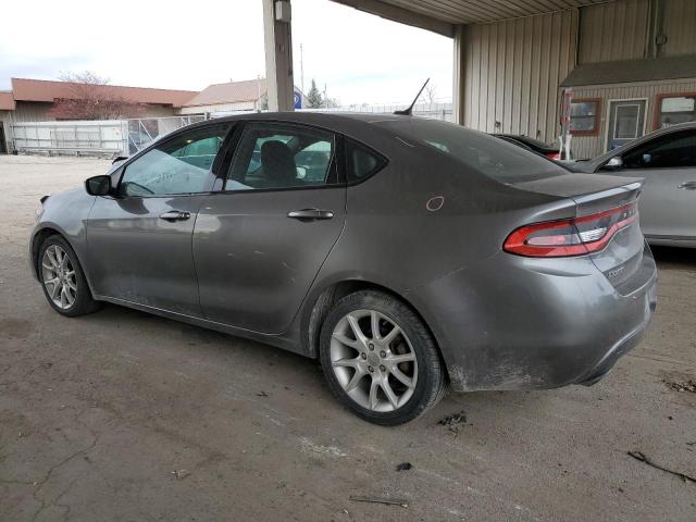 1C3CDFBH2DD100191 - 2013 DODGE DART SXT GRAY photo 2