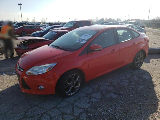 1FADP3F2XDL312487 - 2013 FORD FOCUS SE RED photo 1