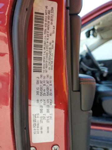 1C4PJMBSXHW545195 - 2017 JEEP CHEROKEE TRAILHAWK წითელი ფოტო 12