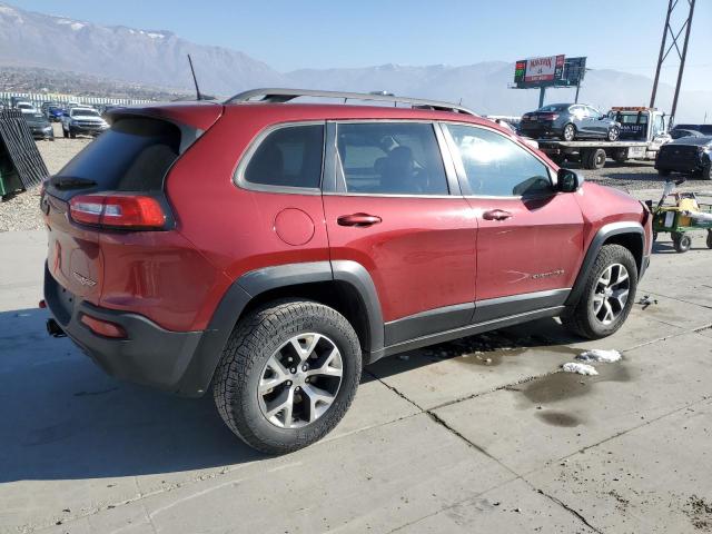 1C4PJMBSXHW545195 - 2017 JEEP CHEROKEE TRAILHAWK წითელი ფოტო 3
