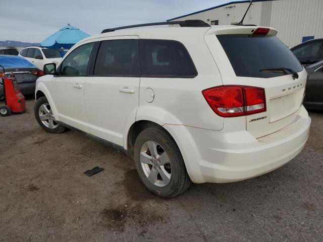 3C4PDCAB5CT206765 - 2012 DODGE JOURNEY SE WHITE photo 2