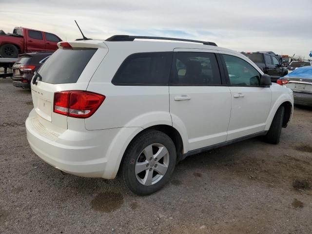 3C4PDCAB5CT206765 - 2012 DODGE JOURNEY SE WHITE photo 3