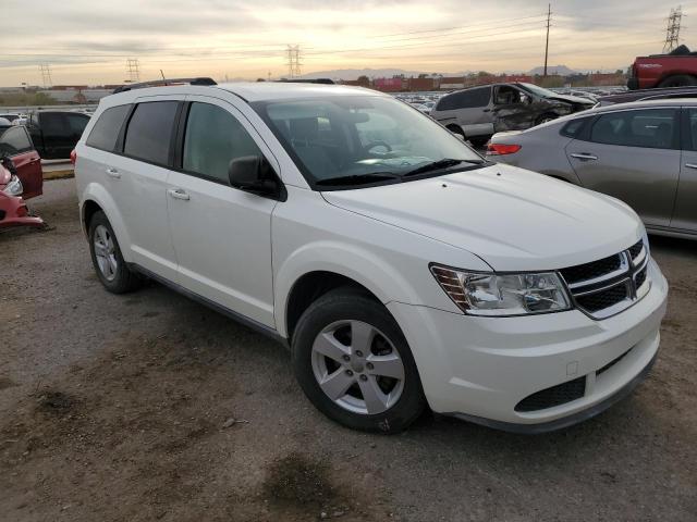 3C4PDCAB5CT206765 - 2012 DODGE JOURNEY SE WHITE photo 4