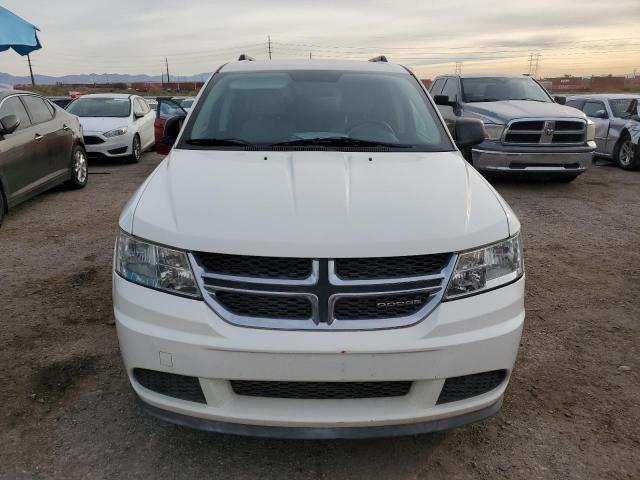 3C4PDCAB5CT206765 - 2012 DODGE JOURNEY SE WHITE photo 5