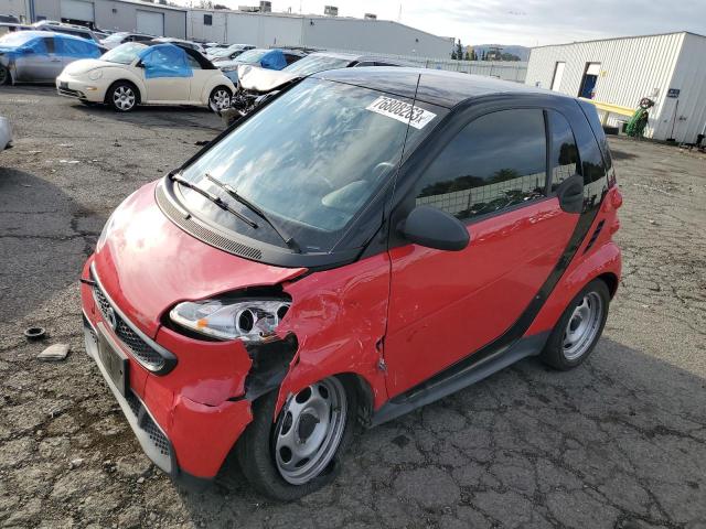 WMEEJ3BA5FK814489 - 2015 SMART FORTWO PURE RED photo 1