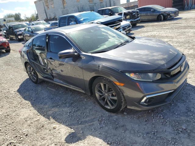 19XFC1F3XKE008979 - 2019 HONDA CIVIC EX GRAY photo 4