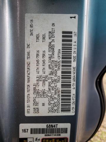 5TFRX5GN3GX069977 - 2016 TOYOTA TACOMA ACCESS CAB Күміс фото 12