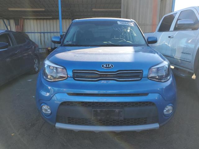 KNDJP3A53K7655162 - 2019 KIA SOUL + BLUE photo 5