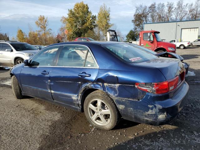 1HGCM56765A045739 - 2005 HONDA ACCORD EX BLUE photo 2