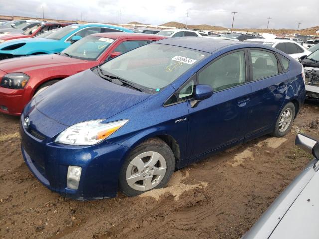 JTDKN3DU1A0156512 - 2010 TOYOTA PRIUS BLUE photo 1