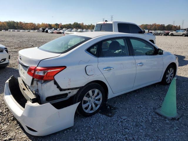 3N1AB7AP8JY330532 - 2018 NISSAN SENTRA S WHITE photo 3