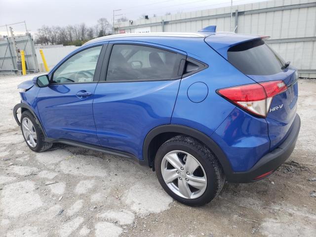 3CZRU6H5XLM736910 - 2020 HONDA HR-V EX BLUE photo 2