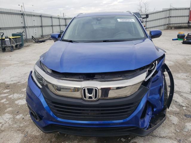 3CZRU6H5XLM736910 - 2020 HONDA HR-V EX BLUE photo 5