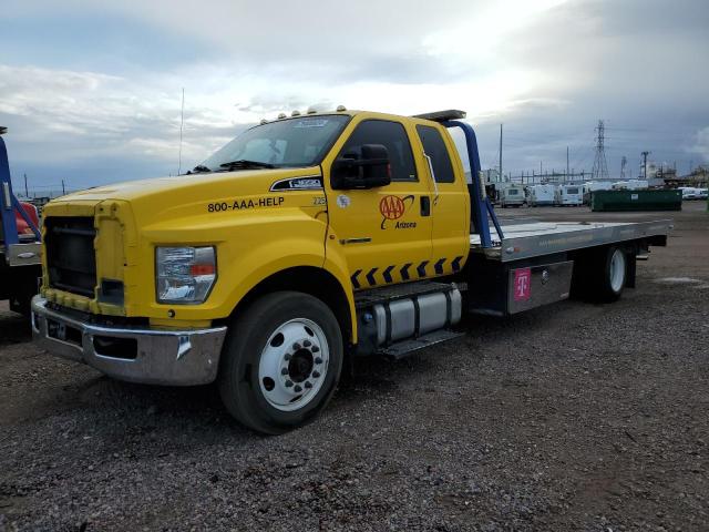 1FDWX6DE3JDF06829 - 2018 FORD F650 SUPER DUTY YELLOW photo 1