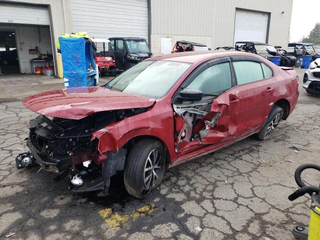 3VWD67AJ4GM264889 - 2016 VOLKSWAGEN JETTA SE RED photo 1