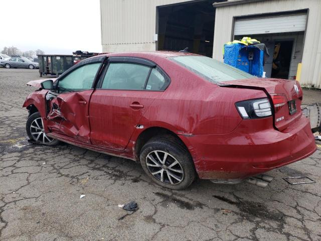 3VWD67AJ4GM264889 - 2016 VOLKSWAGEN JETTA SE RED photo 2