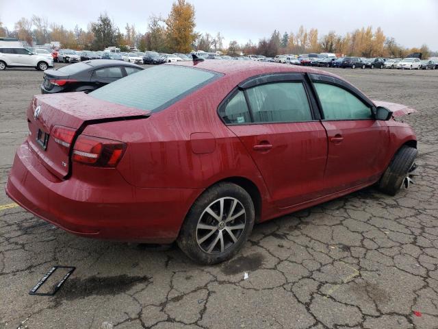 3VWD67AJ4GM264889 - 2016 VOLKSWAGEN JETTA SE RED photo 3